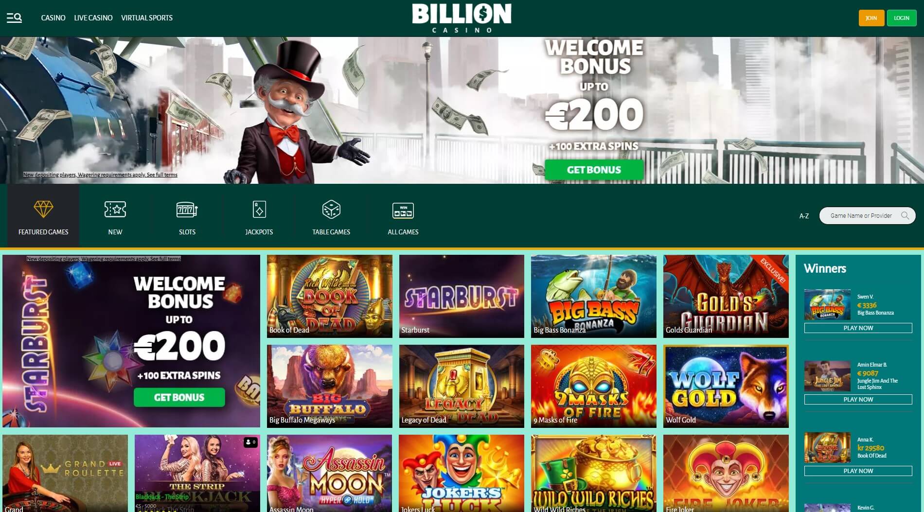 mil millones de casino